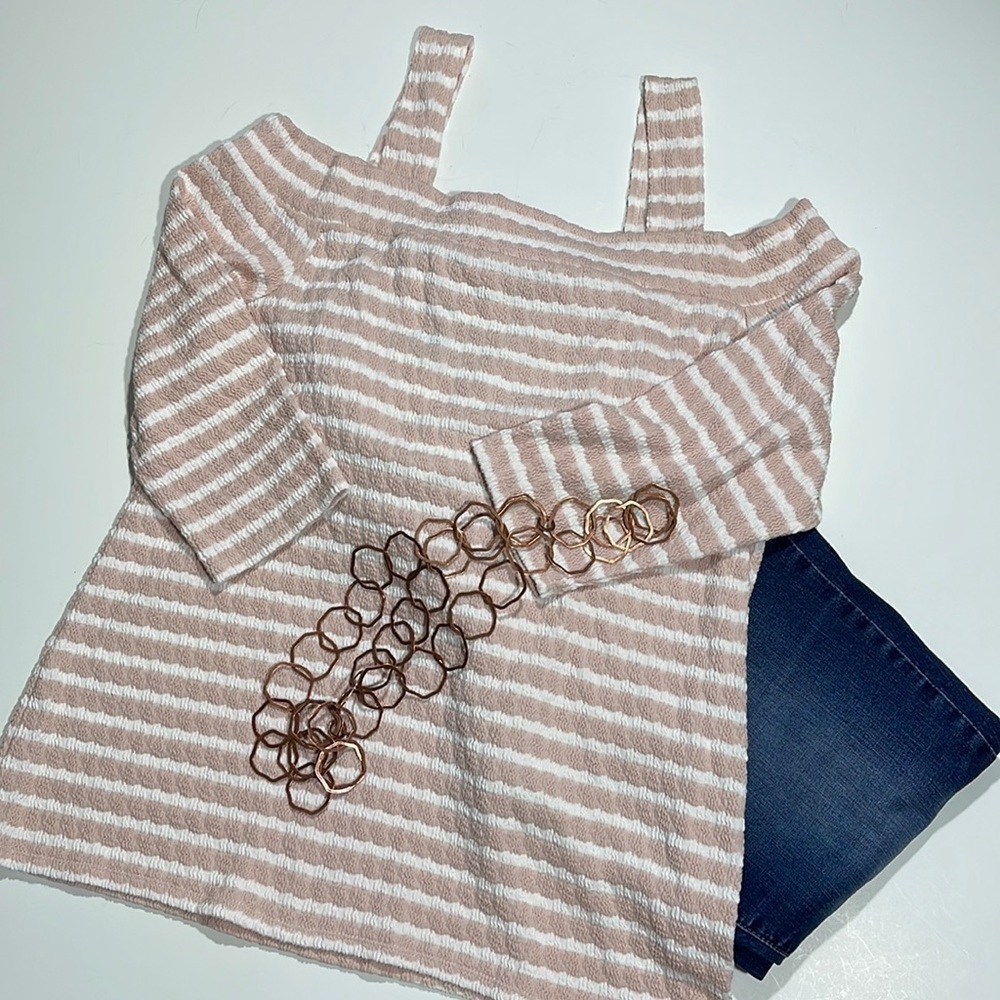 NWT Kut from the Kloth Cold-Shoulder Knit Top Size XL
